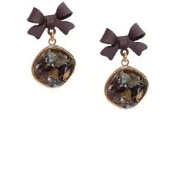 CIKIT Artificial Stones Studded Quirky Drop Earrings-image-43