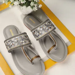 Anouk Women Ethnic Open Toe Flats-image-88