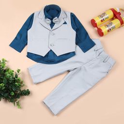 V-Mart Single-Breasted Four-Piece Suit-image-67