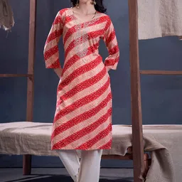 Anouk Women Bandhani Printed Kurta-44