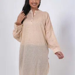 RANGRIWAZ Women Floral Printed Daily Cotton Straight Kurta-picture-17