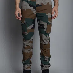 MOUNTMILLER Men Camouflage Regular Fit Cargo Trouser-picture-55