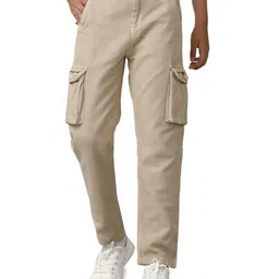 UNDER FOURTEEN ONLY Boys Mid-Rise Cargos Trousers-picture-5