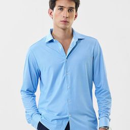 Snitch Striped Slim Fit Casual Shirt-image-96