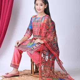 BARKAT DESIGNING PLANET Girls Printed Pyjamas-image-5