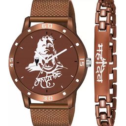 Miss Perfect Men Analogue Watch & Bracelet Gift Set-picture-23