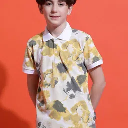 Lil Tomatoes Boys Printed Polo Collar T-shirt-picture-21