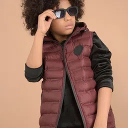Crimsoune Club Boys Lightweight Padded Jacket with Embroidered-image-31