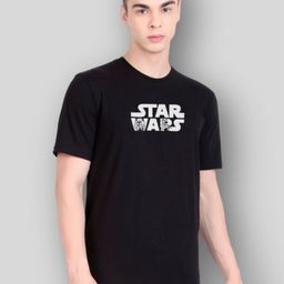FLYIND VOGUE OUTFIT Men Star Wars Bio Finish Typography Printed Round Neck T-shirt-image-77
