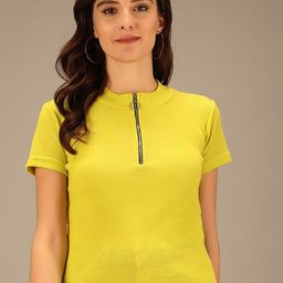 VANGULL Ribbed Cotton Short Sleeves Top-picture-47