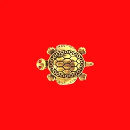 Dynamic Retail Global Tortoise Turtle Kachua Meru Ring for Men Women Boys Girl Vastu Fengshui Brass Gold Plated Ring ()-image-70