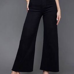 Miss Chase Women Wide Leg High-Rise Stretchable Jeans-picture-29
