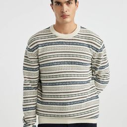 DeFacto Men Striped Pullover-image-58