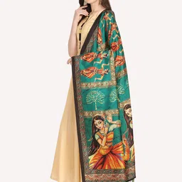 Kaizen TEXO FAB Ethnic Motifs Printed Dupatta image 3