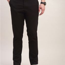 British Club Men Comfort Straight Fit Low-Rise Trousers-image-20