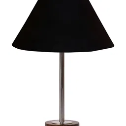 Aura Black Metal Traditional Frusturical Shaped Table Lamp-image-30