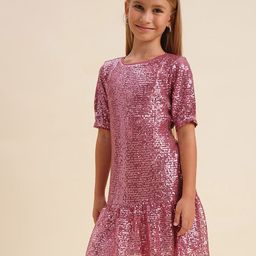 Vero Moda Girls EmbellishedA-Line Dress-image-14