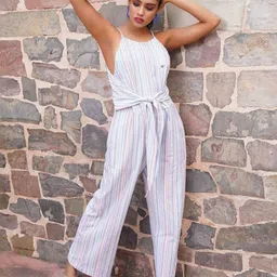 Western Era Striped Basic Jumpsuit-picture-36