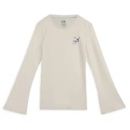 Puma Girls Slim-Fit Cotton Long Sleeve T-Shirts-image-87