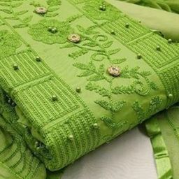 Suha Unstitched Dress Material-image-107