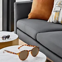 SUNNIES Unisex Round Sunglasses with UV Protected Lens-15