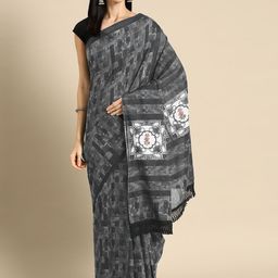 BUTA BUTI Pure Cotton Saree-image-39