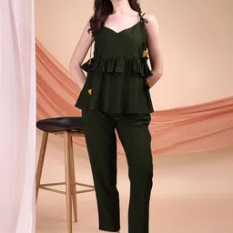 Kinjo V-Neck Top With Trousers Co-Ords-picture-46