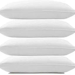 LUXURY Polyester Fibre Abstract Sleeping Pillow Pack of 4-image-79