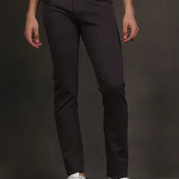 Turtle Men Narrow Tapered Fit Mid-Rise Cotton Jeans-picture-14