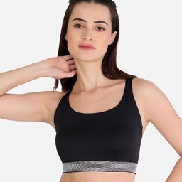 Skechers Criss Cross Back Sports Bra- BR0004ID-BLK-29