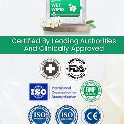 Assure Set Of 6 Fresh Active Wet Wipes With Aloevera For Hydration - 30 Pcs Each image 2