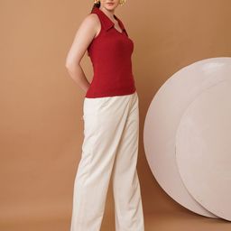 Chemistry Women Ribbed Cotton Top-picture-27