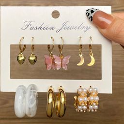 Arzonai Contemporary Studs Earrings-image-63