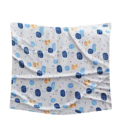 BAESD Kids Animal Printed Bamboo Muslin Swaddle Wrap For Newborn-image-87