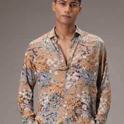 Banana Club Men Classic Floral Opaque Printed Casual Shirt-image-76
