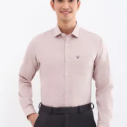 Allen Solly Men Spread Collar Geometric Printed Cotton Slim Fit Formal Shirt-image-76