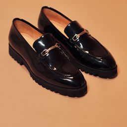 dmodot Men Printed Leather Slip-On Sneakers-image-33