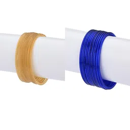 1ST TIME Set Of 24 Yellow Alloy Bangles-picture-44