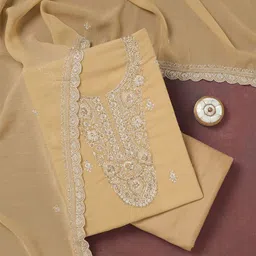 Koskii Unstitched Dress Material-picture-22
