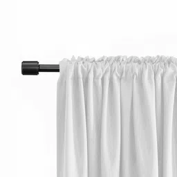 THE CONVERSION White Set of 2 Window Curtain image 2