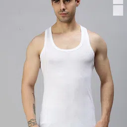 CAVENDERS Pack Of 3 Scoop Neck Pure Cotton Basic Vests - C53=-SWIFT---3---85-image-33