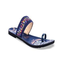 FOOT CARE Women Woven Design Open Toe Flats-image-42