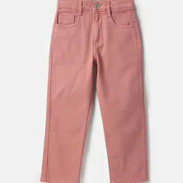 United Colors of Benetton Girls Comfort Straight Fit Mid-Rise Cotton Jeans-picture-30