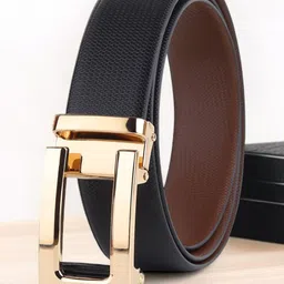 LOOPA Men Textured Leather Reversible Pull and Twist Formal Belt-picture-14