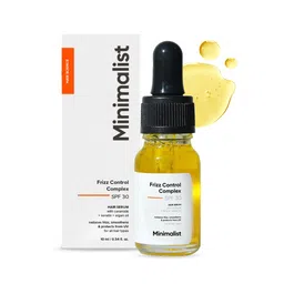 Minimalist Frizz Control Complex SPF30 Hair Serum with Ceramide & Keratin - 10 ml-image-1