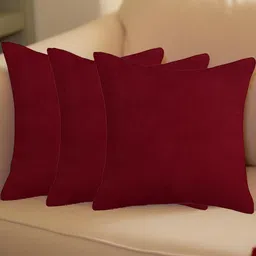 IVAZA Unisex Maroon Cushion Covers-image-88