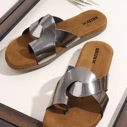 Killer Women Textured Synthetic Casual One Toe Flats-picture-24