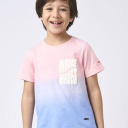 Ed-a-Mamma Boys Typography Printed Raw Edge T-shirt-picture-44