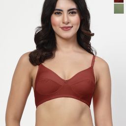LILY Pack Of 2 Full Coverage Everyday Bra-26
