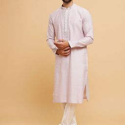 Twamev Men Embroidered Thread Work Kurta with Churidar-picture-53